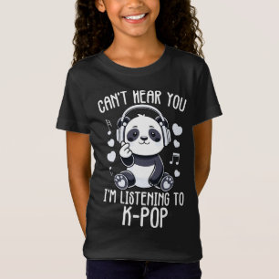 Hört nicht, dass ich Kpop Merch K-Pop höre T-Shirt