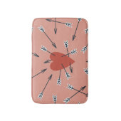 Hört Pfeile handgefertigt. Badematte (Vorderseite Vertikal)