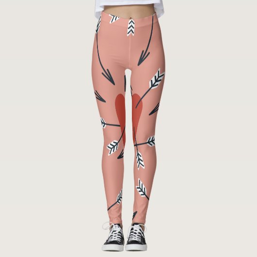 Hört Pfeile handgefertigt. Leggings (Vorderseite)