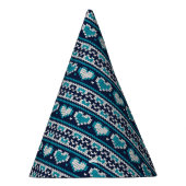 Hört Stricken nahtloses Muster 2 + Ihre Ideen Partyhütchen (Rechts)