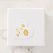 Hört und Küss Liebe und Danksagungsdatum Geschenkanhänger (Mit Box)