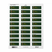 Hört voll von Joy Irish Dancing Address Labels (Vorne)