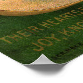 Hört voll von Joy St. Patrick's Day Poster (Ecke)