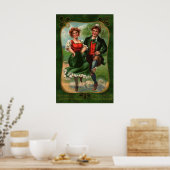 Hört voll von Joy St. Patrick's Day Poster (Küche)