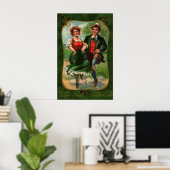 Hört voll von Joy St. Patrick's Day Poster (Heimbüro)
