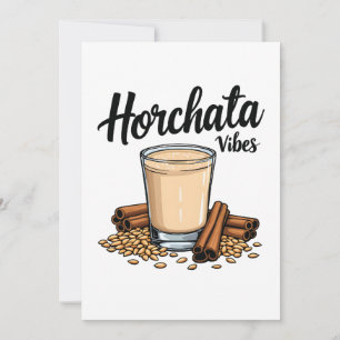Hortacha Vibes Spanish Mexican Drink Lovers Einladung
