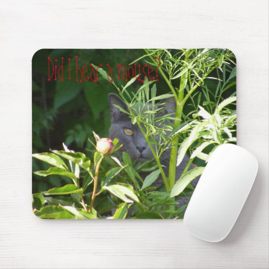 Hörte ich eine Maus? Mousepad (Mit Mouse)