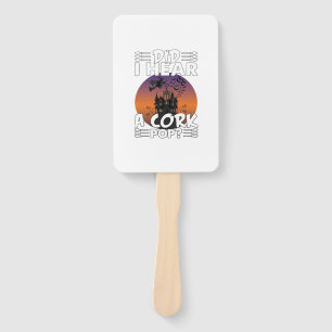 Hörte Korken knallen Halloween Spukhaus Korkenzieh Fächer