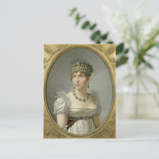 Hortense de Beauharnais Postkarte (Stehend Vorderseite)