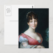 Hortense de Beauharnais Postkarte (Vorne/Hinten)