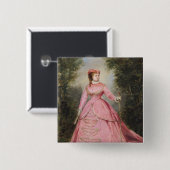 Hortense Schneider 1868 Button (Vorne & Hinten)