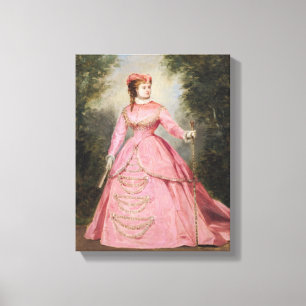 Hortense Schneider 1868 Leinwanddruck