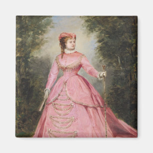 Hortense Schneider 1868 Magnet