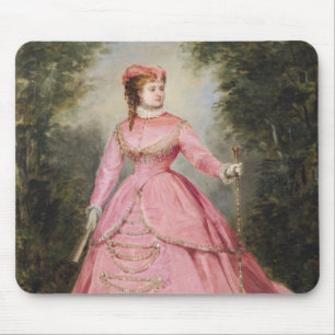 Hortense Schneider 1868 Mousepad