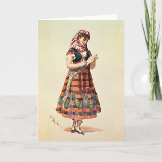 Hortense Schneider Karte (Vorderseite)