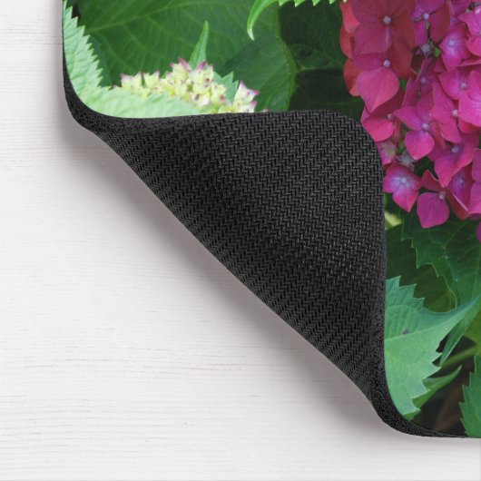 Hortensia-Auflage Mousepad (Ecke)