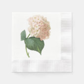 Hortensia(Hydrangea sp.) von Redouté Serviette (Vorderseite)