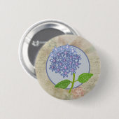 Hortensie Button (Vorne & Hinten)
