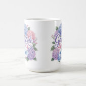 Hortensie: Dankbarkeit wächst hier Kaffeetasse (Mittel)
