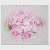 Hortensie geschenkpapier (Flach)