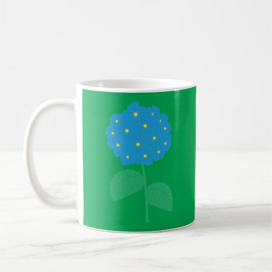 Hortensie Kaffeetasse (Links)