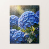 Hortensie Puzzle (Vertikal)