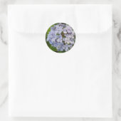 Hortensie Runder Aufkleber (Tasche)
