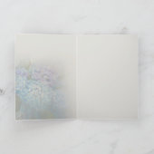 Hortensien 5 x 7 Danke Karte (Innenseite)