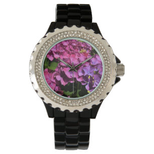 Hortensien Armbanduhr