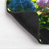 Hortensien-Blumen-Gel-Mauspad Mousepad (Ecke)