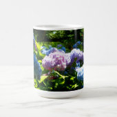 Hortensien-Blumengarten-Tasse Kaffeetasse (Mittel)