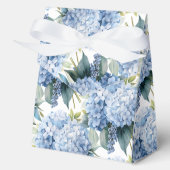 Hortensien-Blumenmuster Geschenkschachtel (Vorderseite)