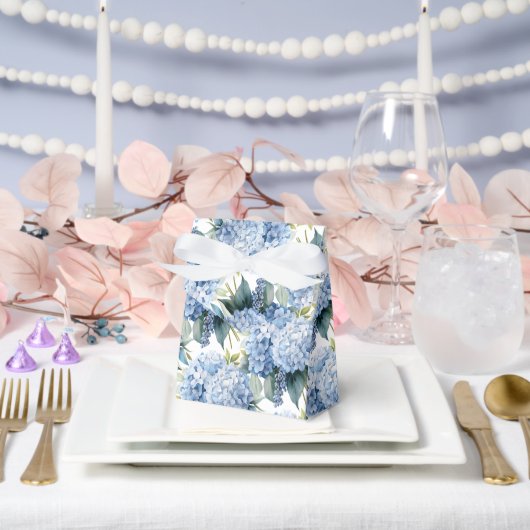 Hortensien-Blumenmuster Geschenkschachtel (Hochzeit)