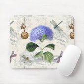 Hortensien-Collage Mousepad (Mit Mouse)