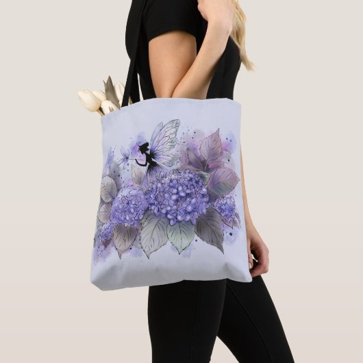 Hortensien Fee Tasche (Von Nahem)