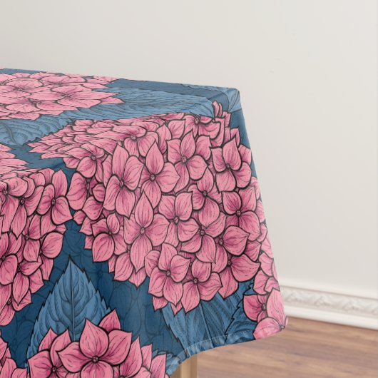 Hortensien Garten Tischdecke (Beispiel)