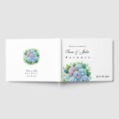 Hortensien-Hochzeit Gästebuch (Voll)
