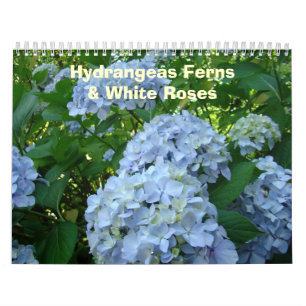 Hortensien Weiße Rosen Farne Kalender Lehrer