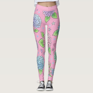 Hortensienblüte Leggings