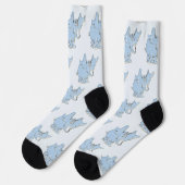 Horton Hears A Who | Horton Distressed Socken (Linkes Detail)
