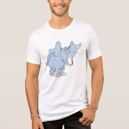 Horton Hears A Who | Horton Distressed Tri-Blend Shirt (Vorderseite)