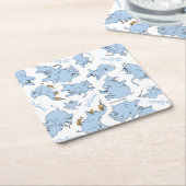 Horton Hears A Who Monkey Pattern Rechteckiger Pappuntersetzer (angewinkelt)