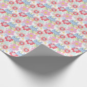 Horton hört A Who | Muster der Blume Pastel Geschenkpapier (Ecke)
