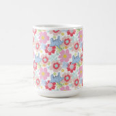 Horton hört A Who | Muster der Blume Pastel Kaffeetasse (Mittel)