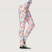 Horton hört A Who | Muster der Blume Pastel Leggings (Rechts)
