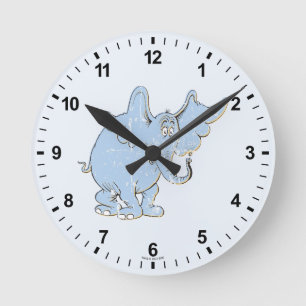 Horton Hört Ein Hu Horton Bedrängt Runde Wanduhr