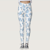 Horton hört ein Hu-Männchen-Affen-Muster Leggings (Vorderseite)