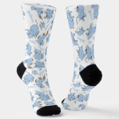 Horton hört ein Hu-Männchen-Affen-Muster Socken (Gewinkelt)