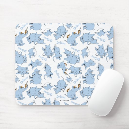 Horton hört ein Hu Mützenmuster Mousepad (Mit Mouse)
