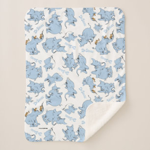 Horton hört ein Hu Mützenmuster Sherpadecke